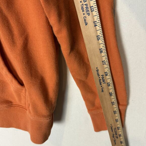 Authentic Apparel Texas Longhorns Hoodie Womens Small Orange Drawstring Pullover - Picture 10 of 12